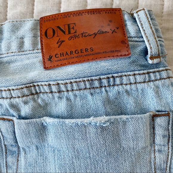 one teaspoon charger shorts with rolled hem - Picture 6 of 7